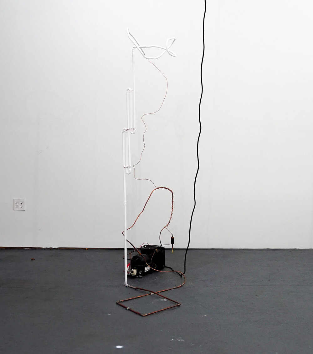 Ice Capades 2, 2016 Refrigeration components Site-specific installation